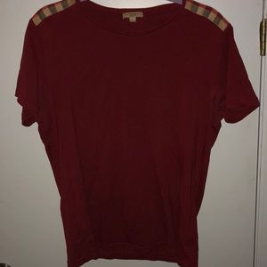 Burberry Brit Burgundy T-Shirt